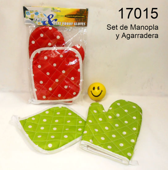 Imagen de SET DE MANOPLA Y AGARRADERA 1.25